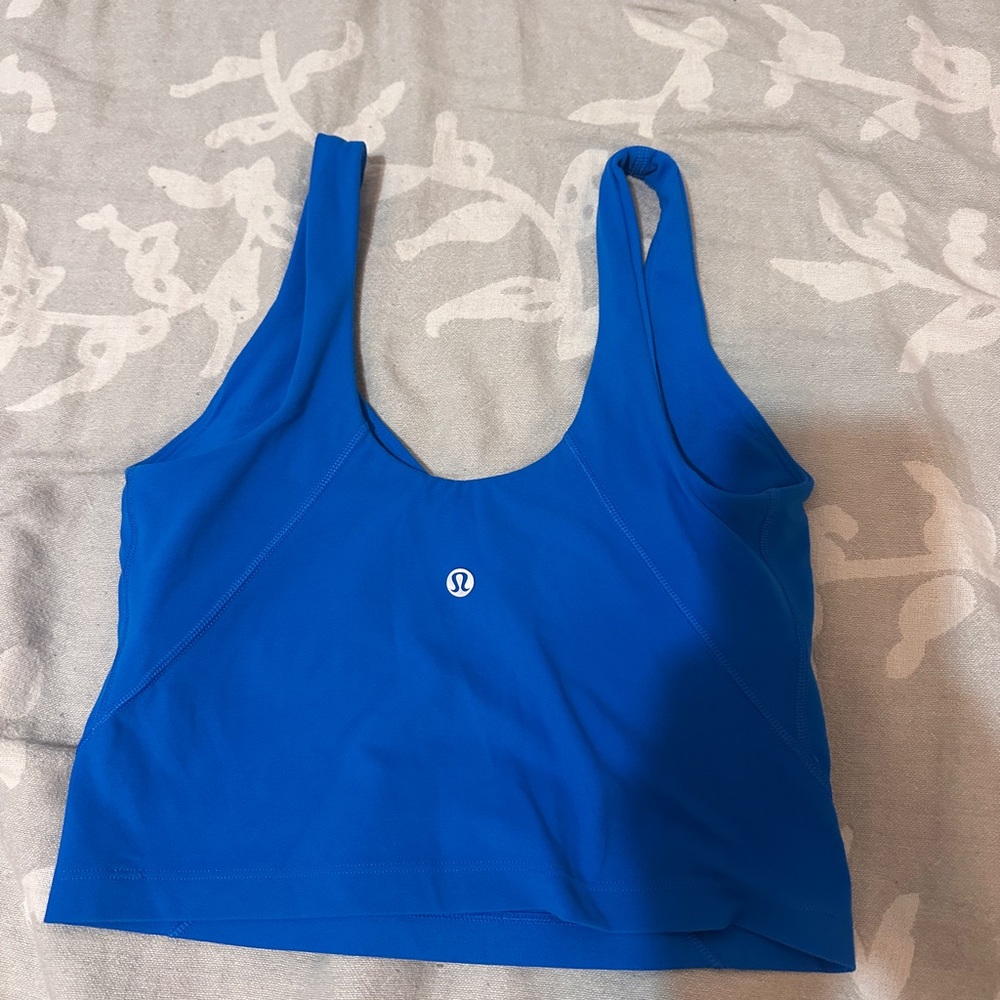 Lululemon light support align top - Bright Blue / turquoise
